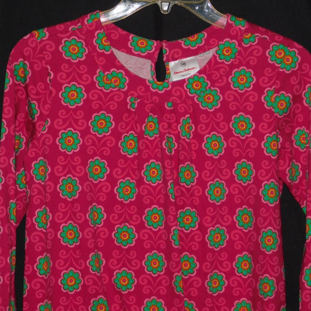 Hanna Andersson Vibrant Floral Print Dress Size 160 (US Size 14-16) - Picture 2 of 8